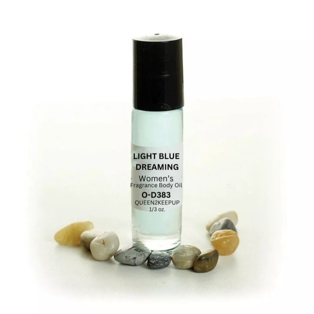 Light Blue Dreaming (Women) Aroma Similar All Natural Body Oil - 1/3 oz. Roll-On